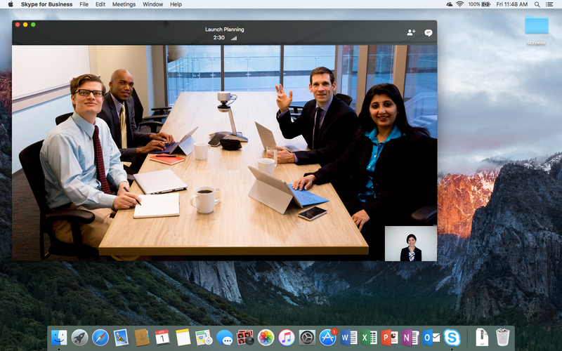 skype for mac give control